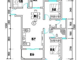 2棟C戶型118.65平方米