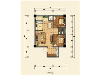 芳華置業(yè)商住樓戶型圖2