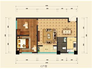 芳華置業(yè)商住樓戶型圖3