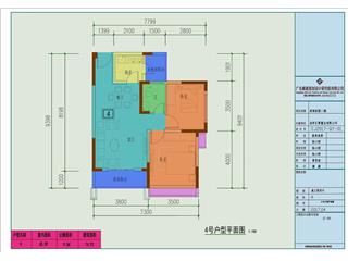 美麗家園二期戶型圖1